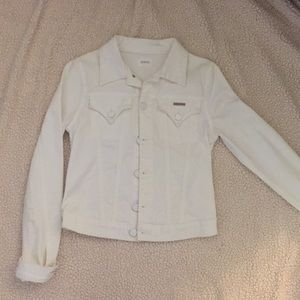 Brand new Hudson White Jean Jacket